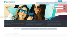 Desktop Screenshot of mallguide.co.za